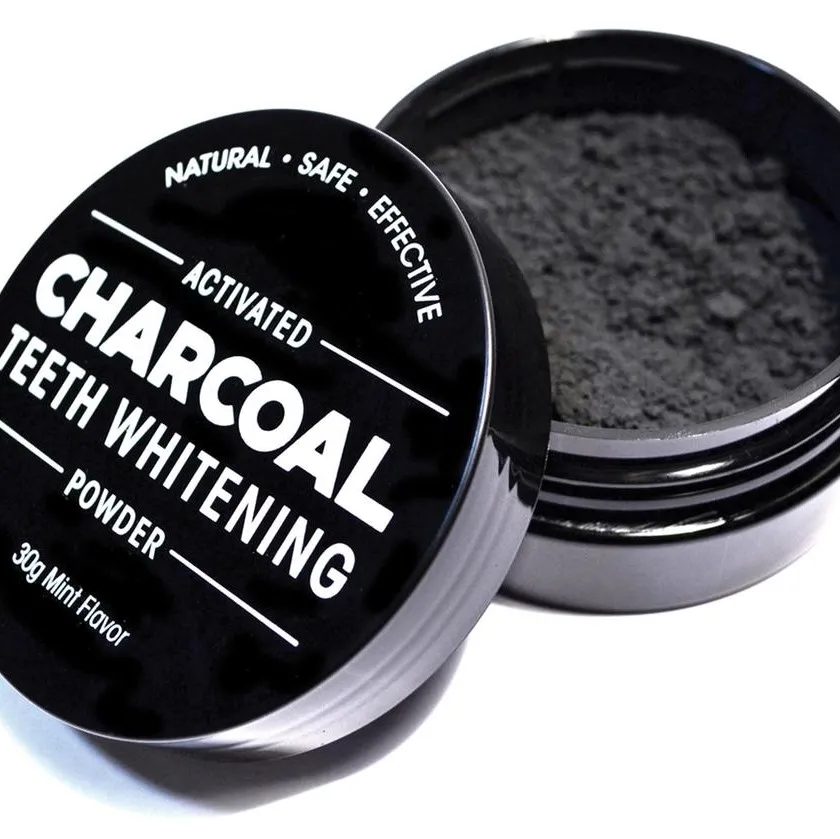 27996 charcoal teeth whitening before after