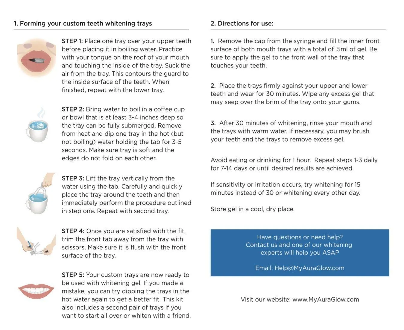 28046 whitening tray components