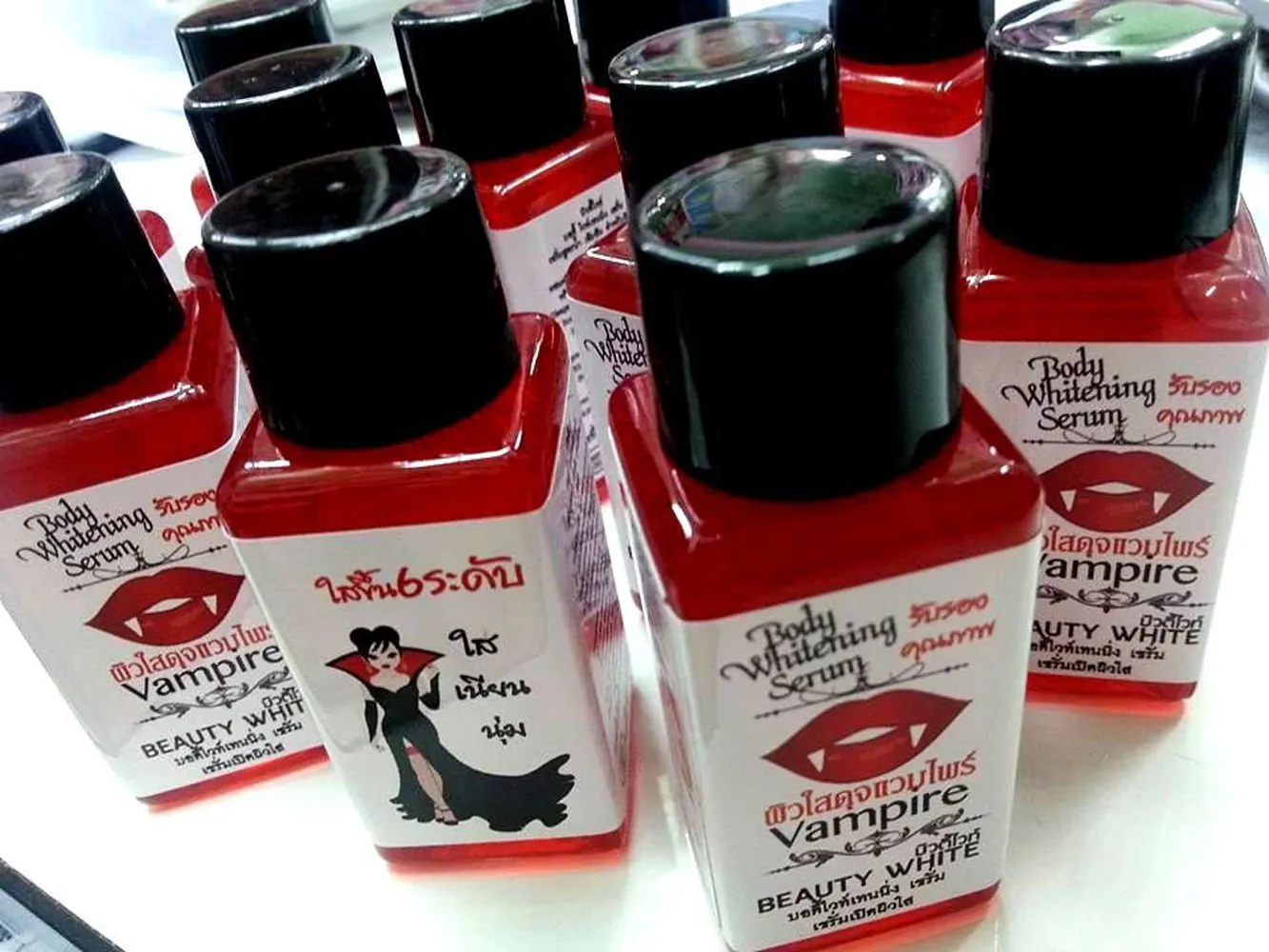 28123 body whitening serum application